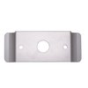 Trans Atlantic Co. Aluminum Pull Plate/Handle with Cylinder Hole for Exit Devices ED-PP05-AL